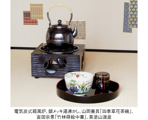 夏の茶道具展