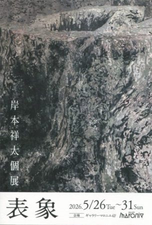 岸本祥太個展　表象