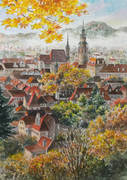武林 進平・高橋 晶子・西岡 路子 水彩画展