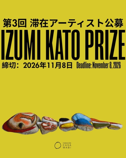 Izumi Kato Prize x Fundación Casa Wabi 2026